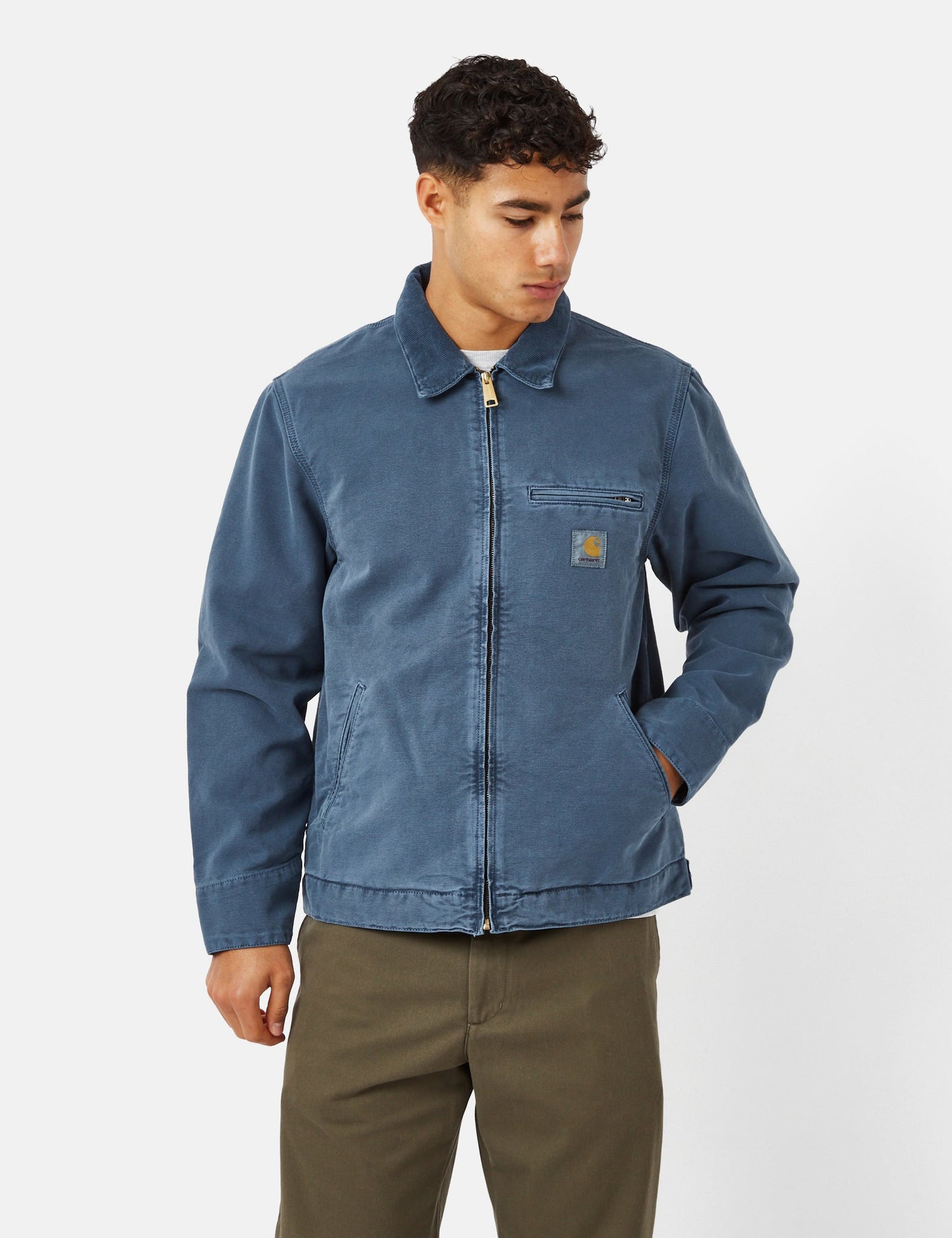 Detroit Jacket (Organic) - Piscine Blue