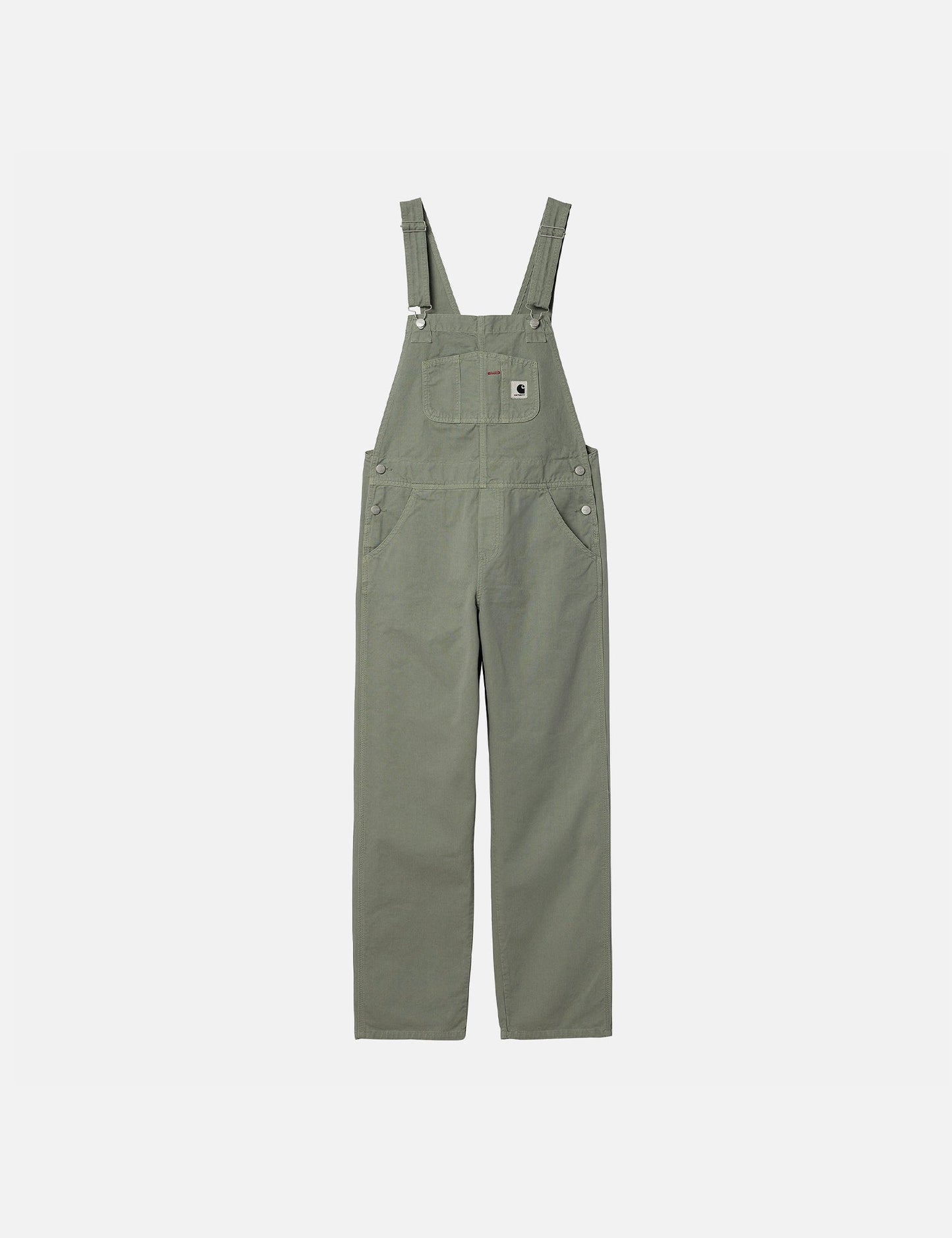 Womens Bib Overall (Straight) - Yucca Green