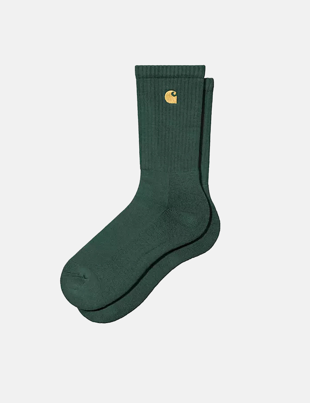 Chase Socks - Chervil Green/Gold