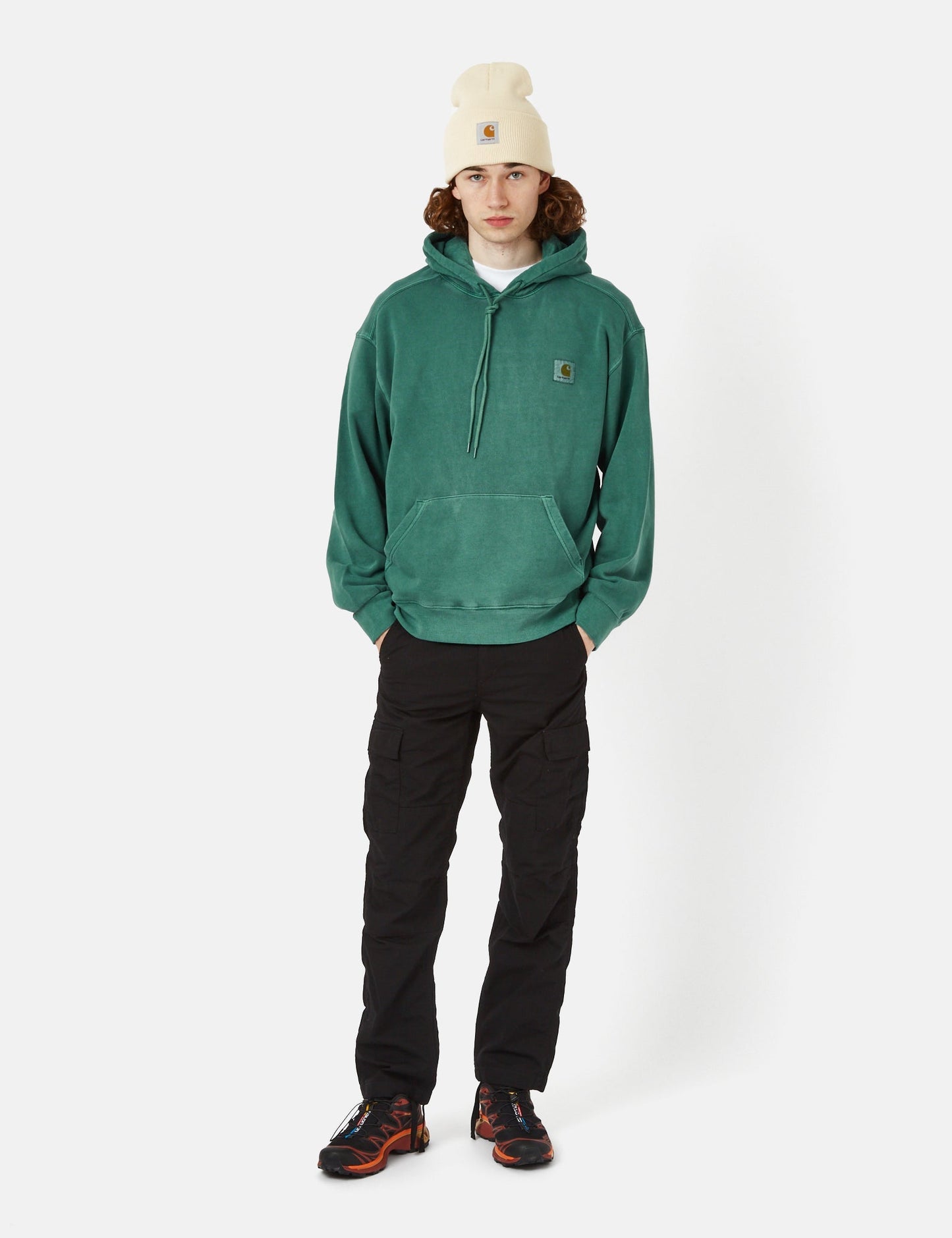 Nelson Hooded Sweatshirt - Botanic Green