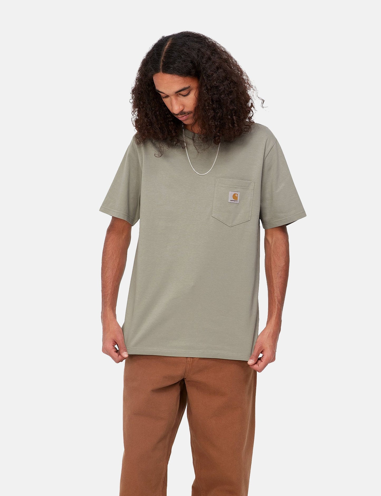 Pocket T-Shirt (Regular) - Kiwi Green