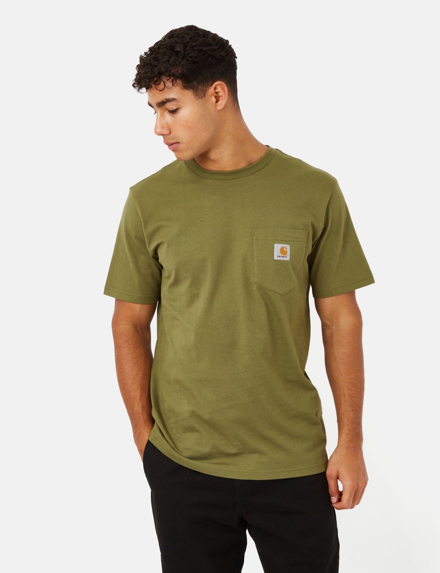 Pocket T-Shirt (Regular) - Yucca Green Heather