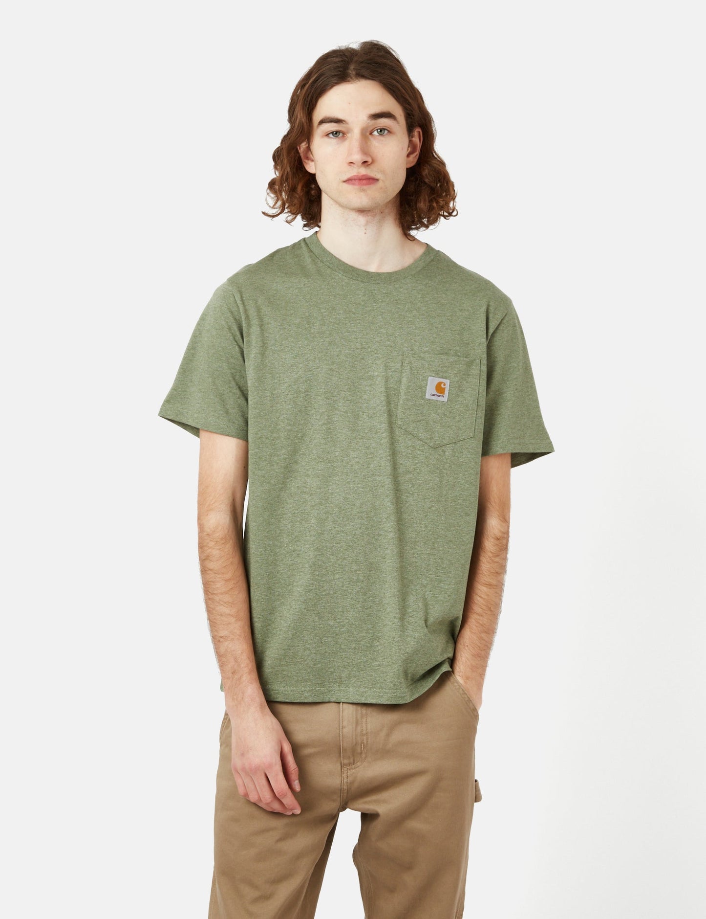 Pocket T-Shirt (Regular) - Park Green