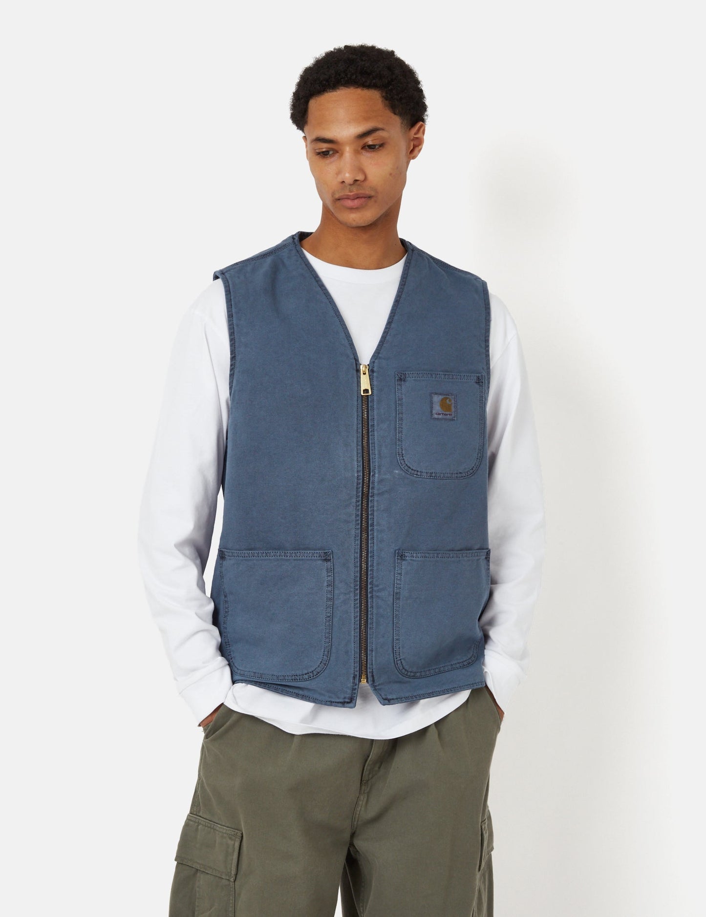 Arbor Vest - Bourbon Brown Aged Canvas