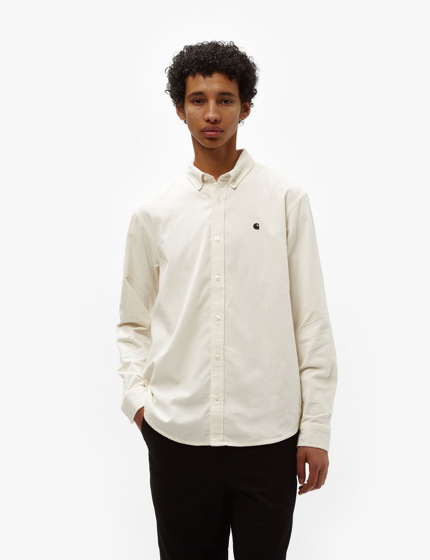 Madison Fine Cord Shirt (Regular) - Sorrent Blue