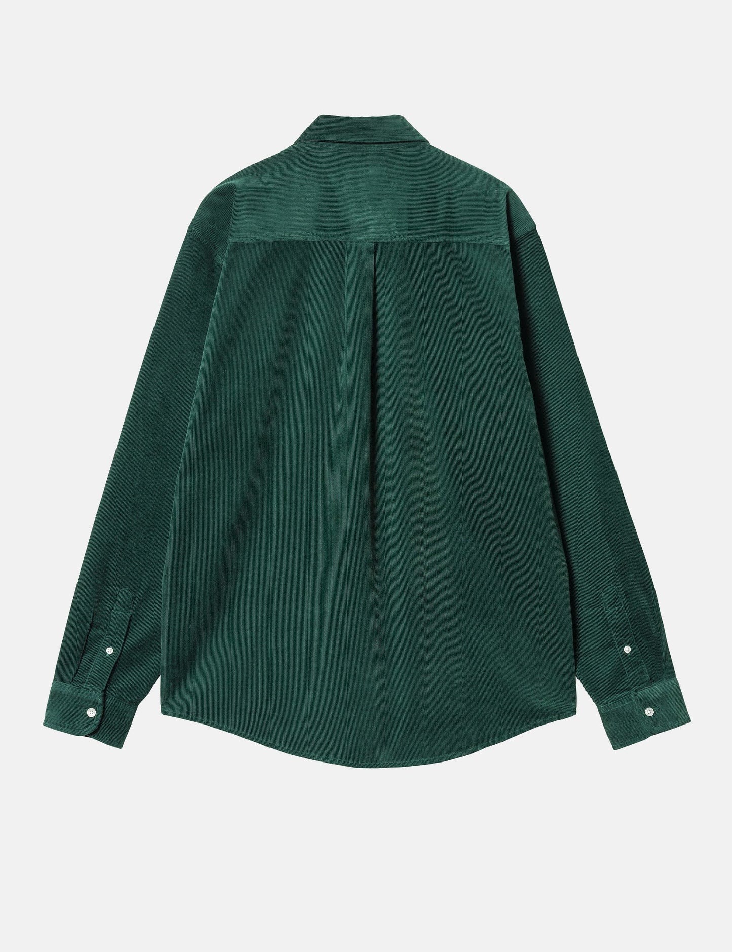 Madison Fine Cord Shirt - Chervil Green