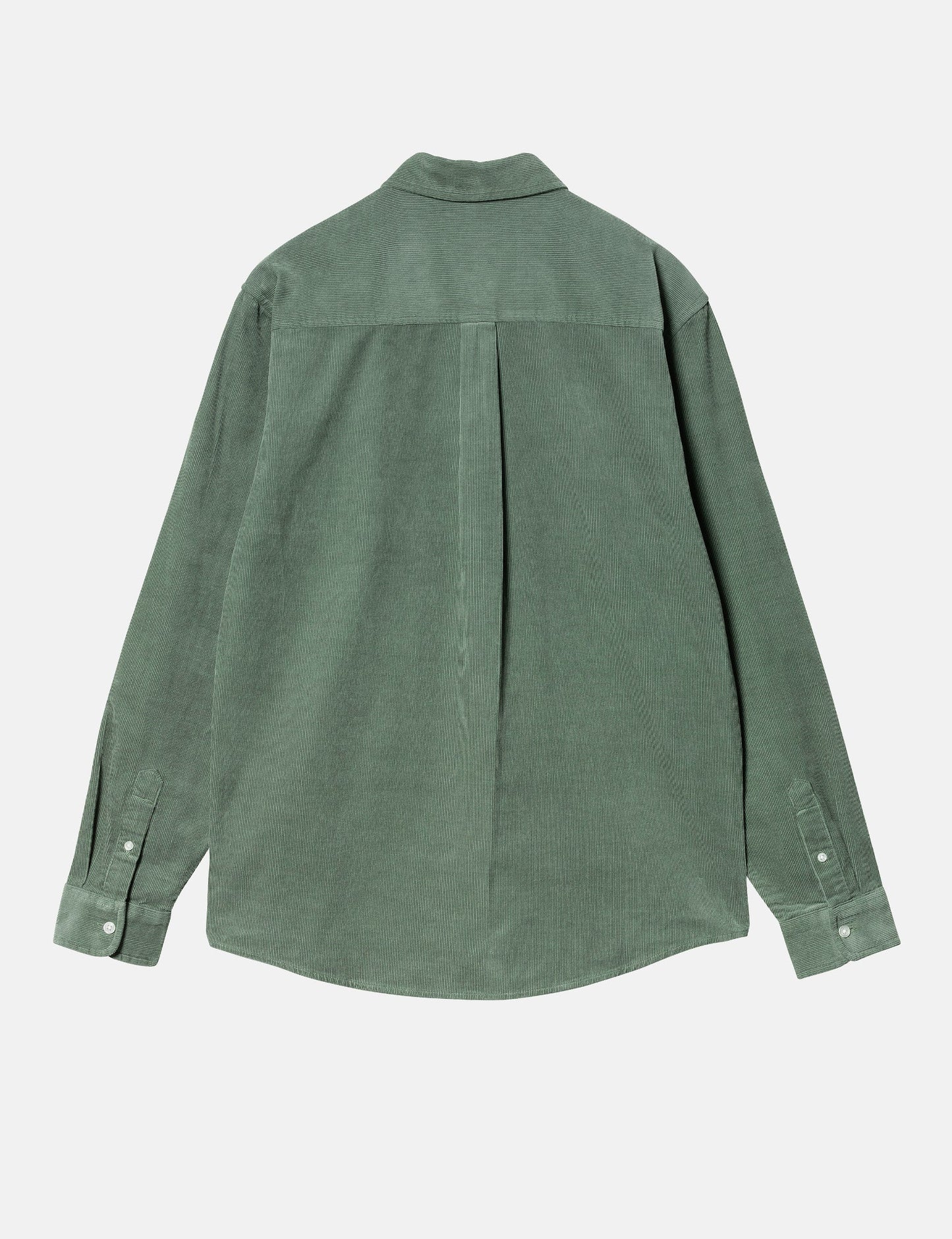 Madison Fine Cord Shirt (Regular) - Park Green