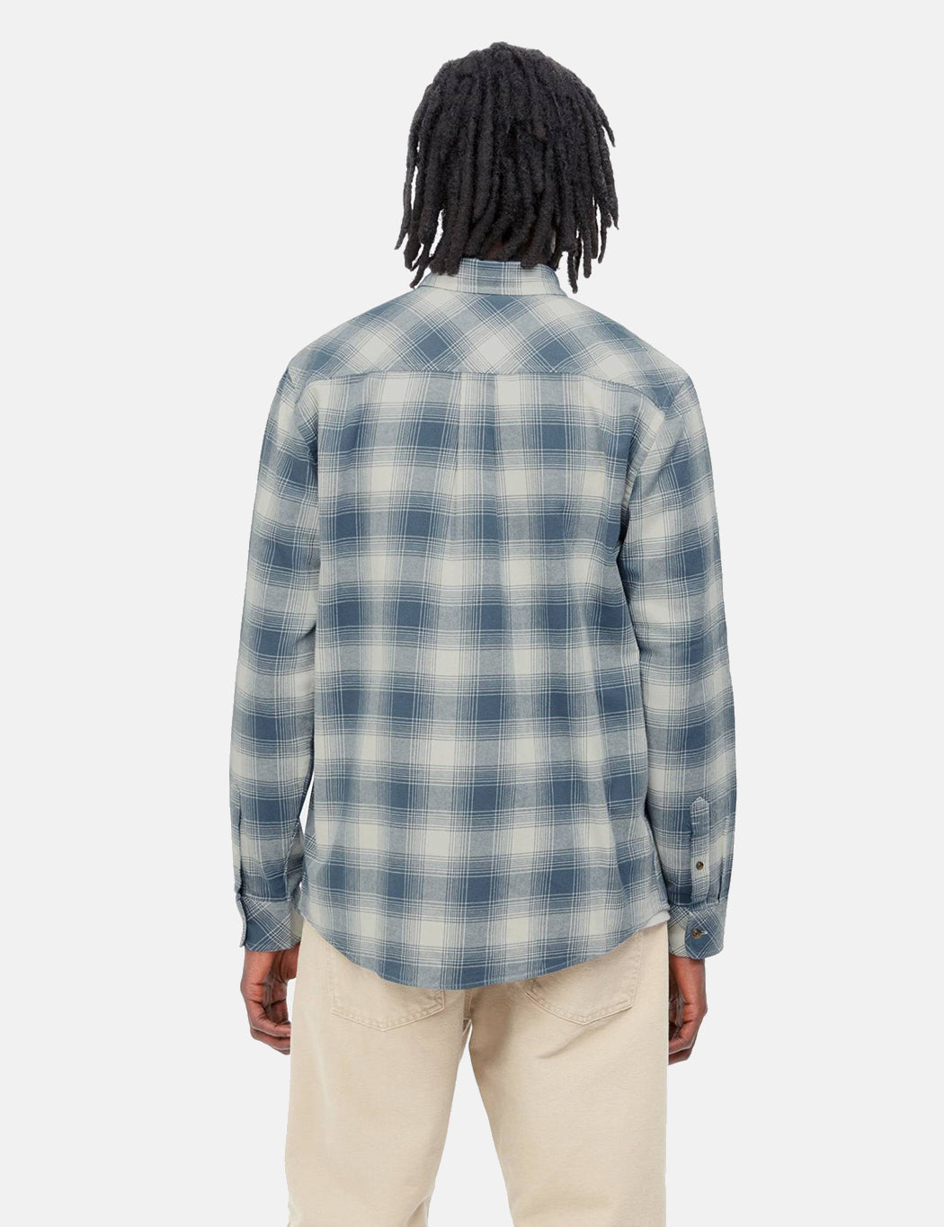 Deaver Check Shirt - Storm Blue