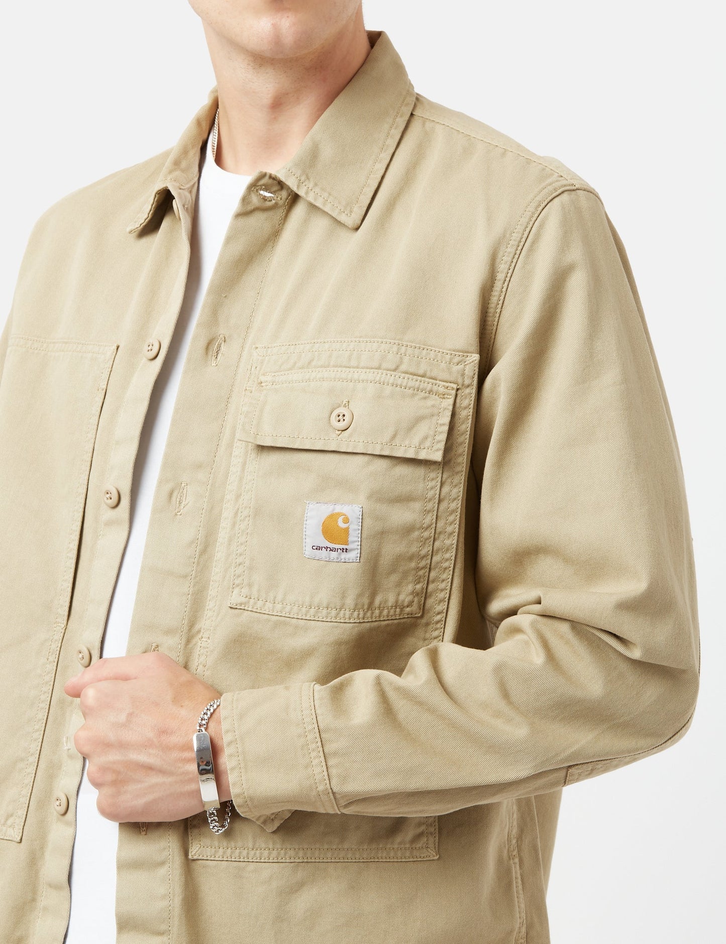 Charter Long Sleeve Shirt - Ammonite Brown