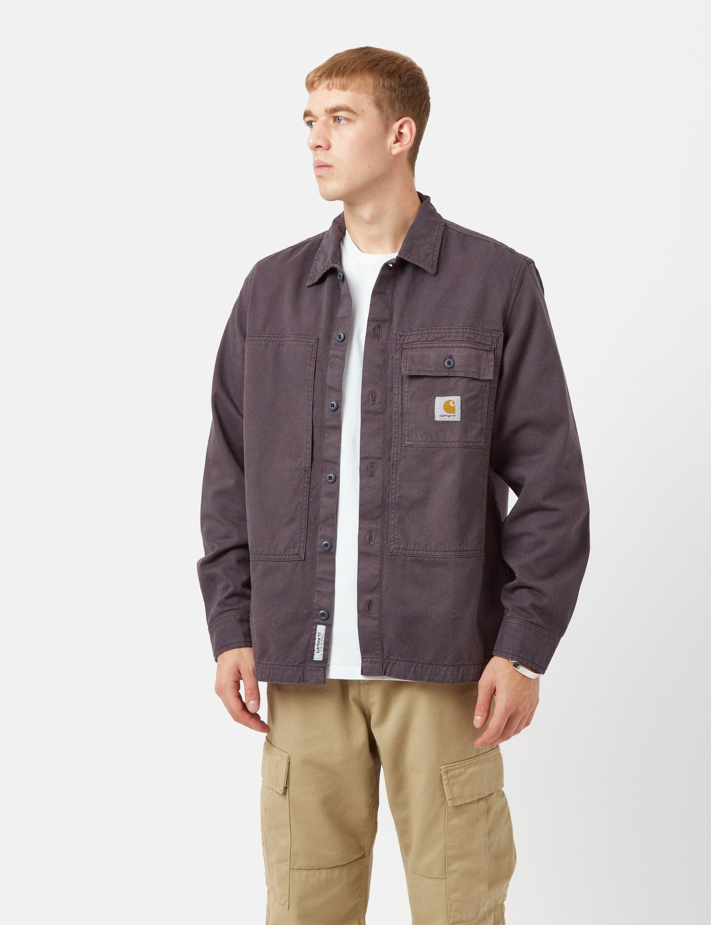 Charter Long Sleeve Shirt - Artichoke Purple