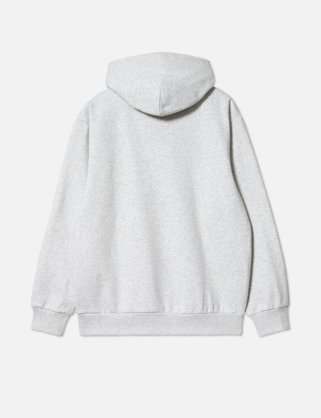 Happy Script Hooded Sweatshirt - Ash Heather Grey