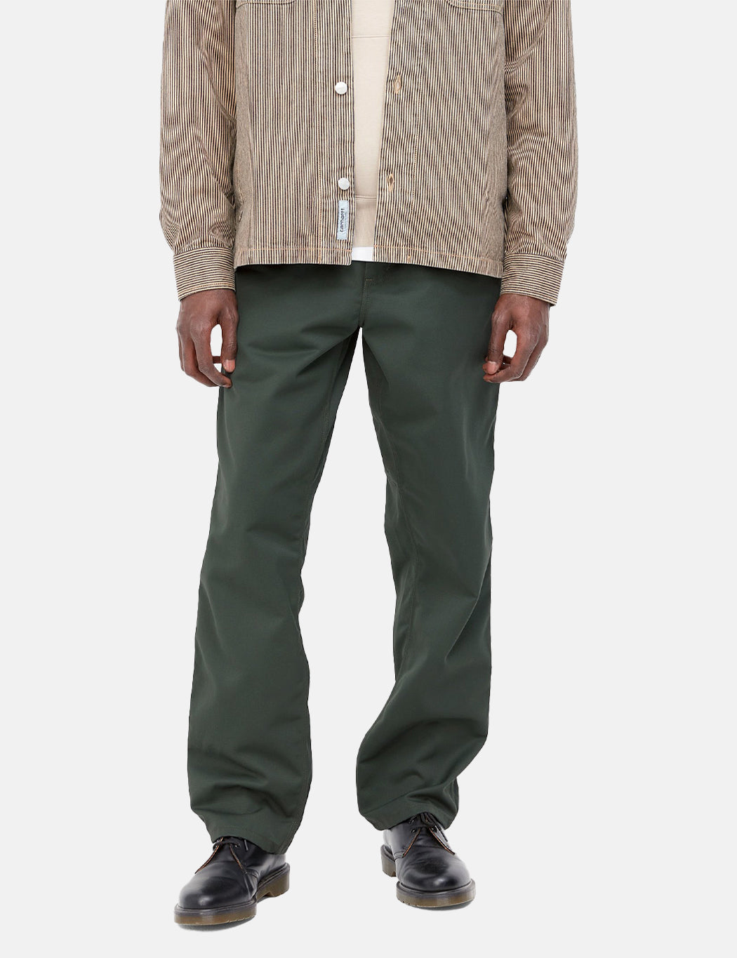 Simple Cord Pant (Relaxed) - Boxwood Green