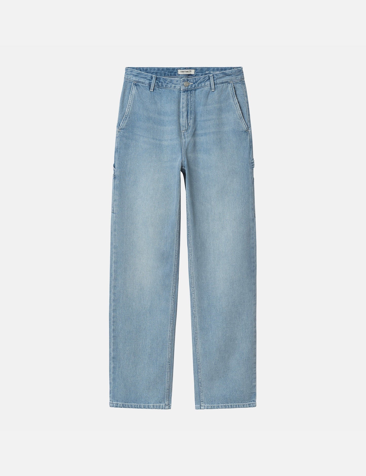 Womens Pierce Pant (Denim/Straight) - Blue Light Stone Washed