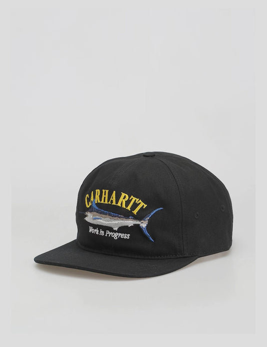 Marlin 6-Panel Cap - Black