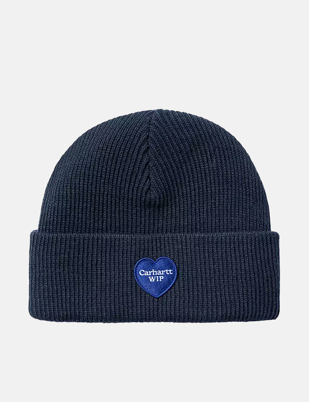 Heart Patch Beanie Hat - Dusty Hamilton Brown