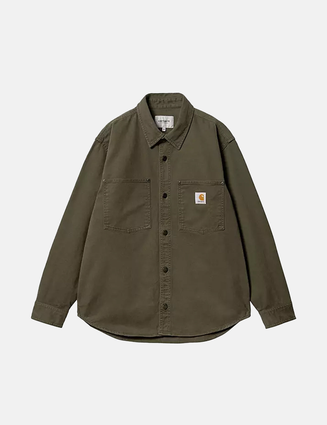 Derby Shirt Jacket (Rinsed) - Plant Green