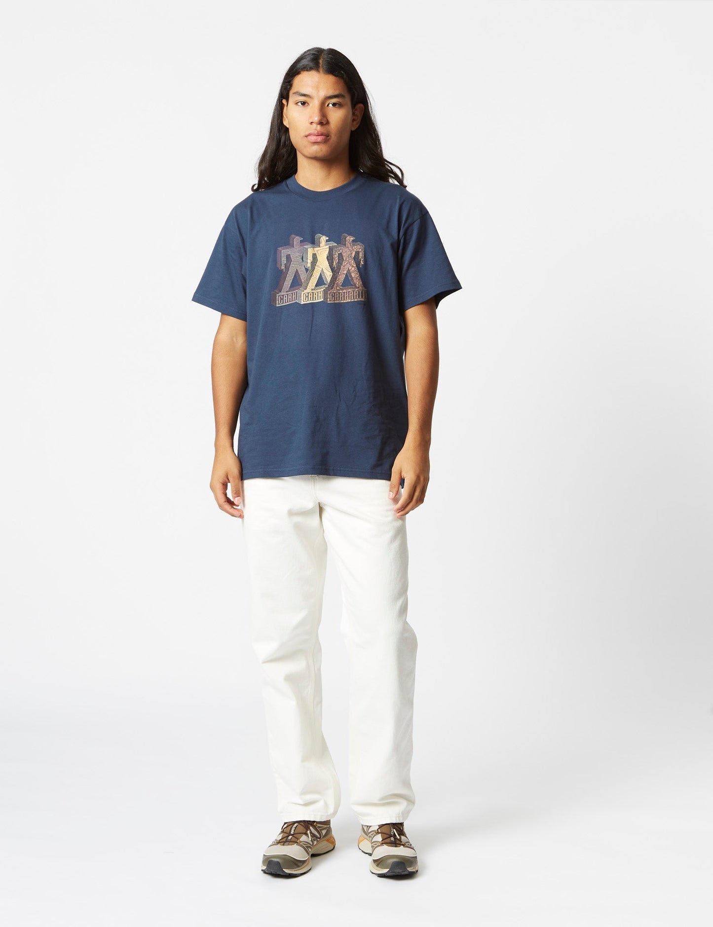 Built T-Shirt (Loose) - Blue