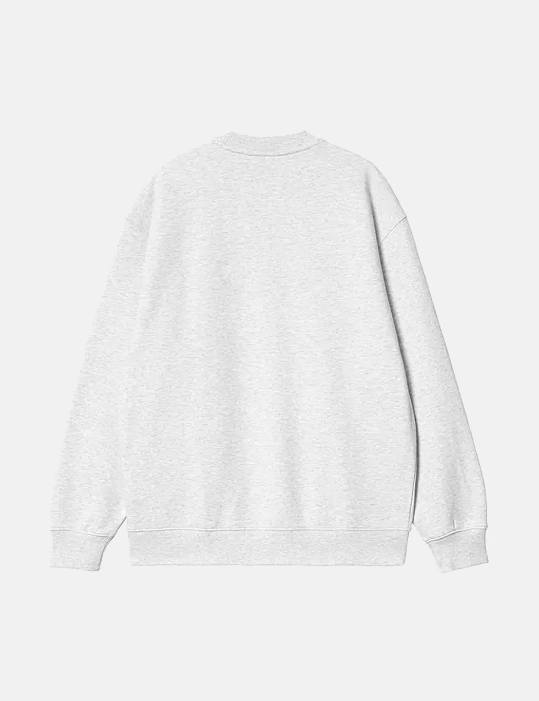 Womens Sweatshirt - Ash Heather/Cassis