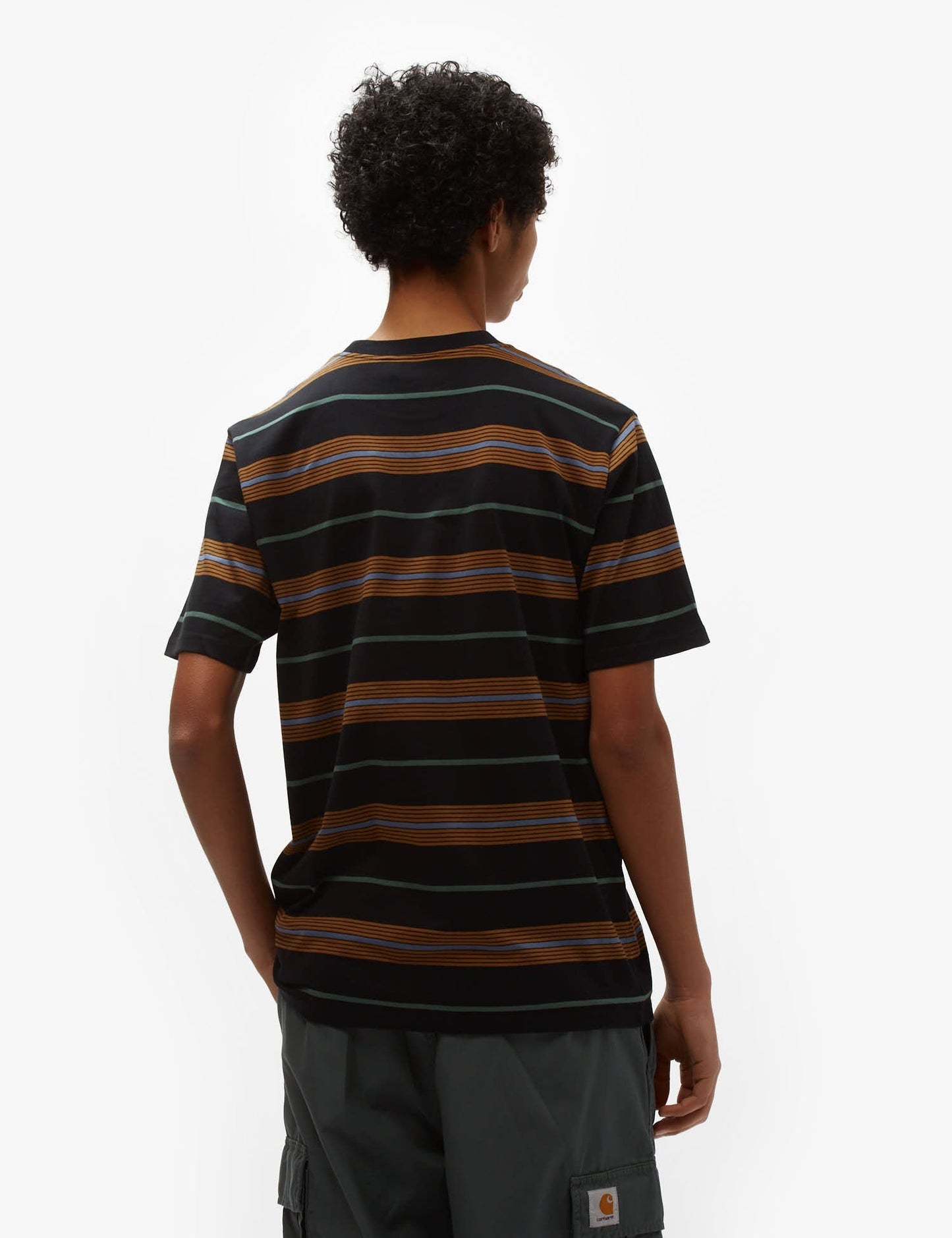 Haynes Stripe T-Shirt - Black