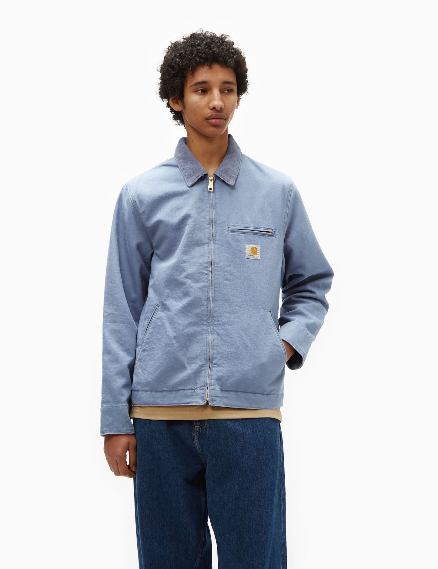 Detroit Jacket - Bay Blue/Bay Blue Aged Canvas