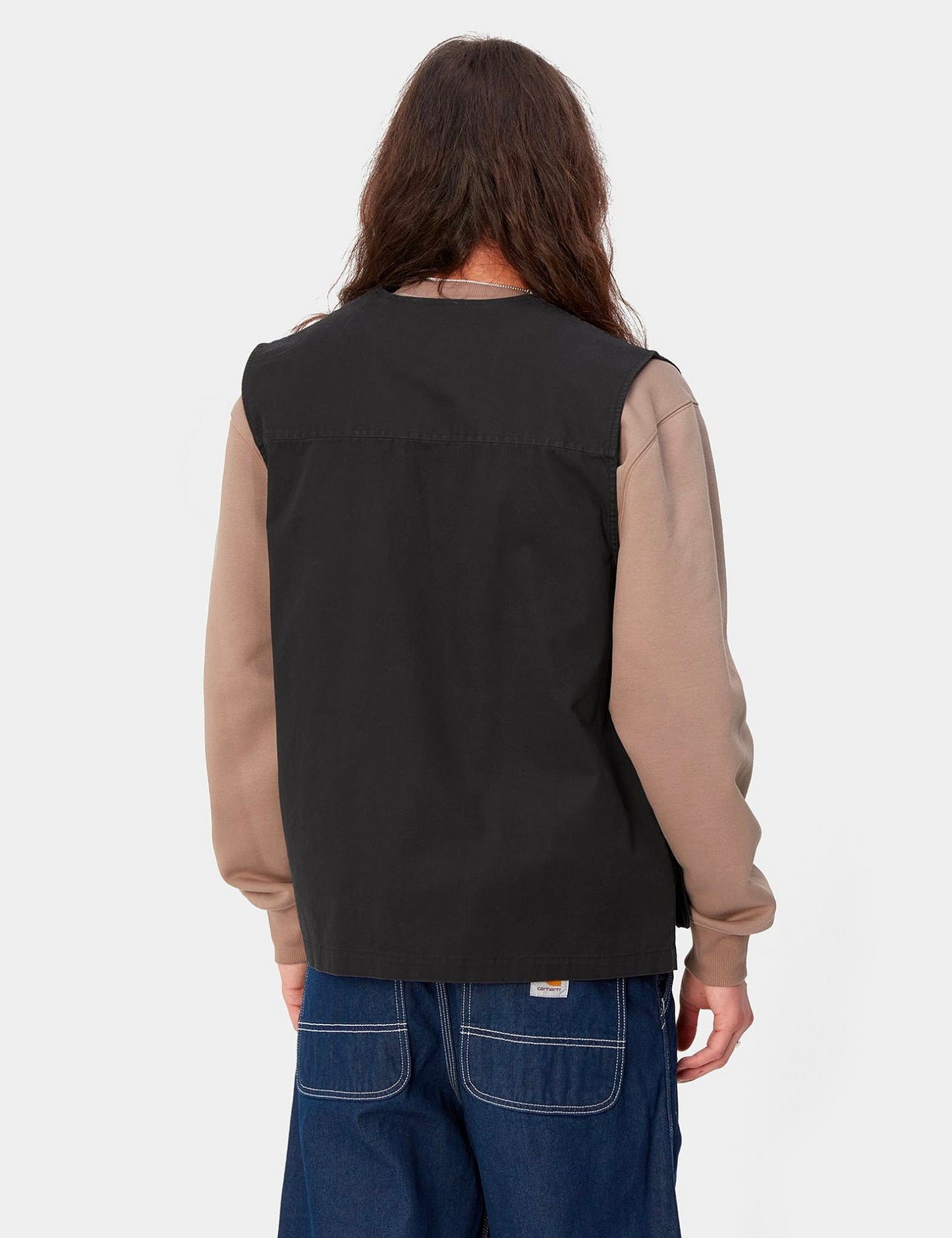 Unity Vest - Black Heavy Enzyme Wash