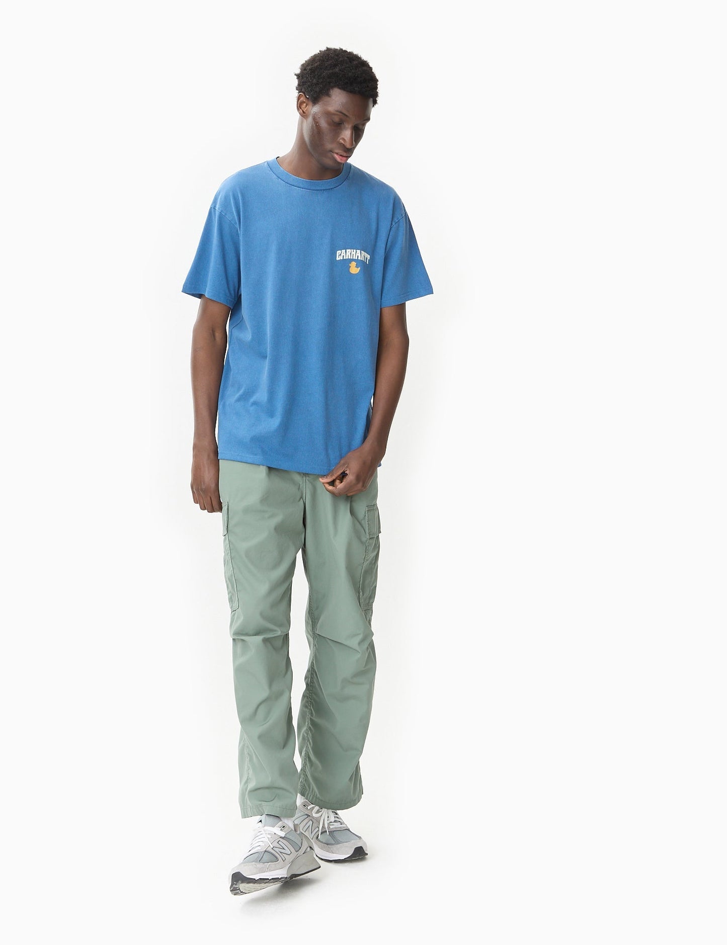 Duckin' T-Shirt (Loose) - Acapulco Blue